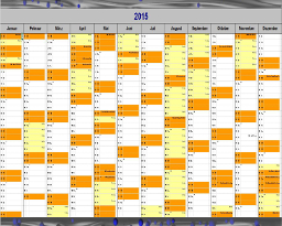 Kalender Ansicht Jahreskalender